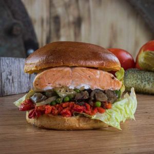 Hamburger Saumon